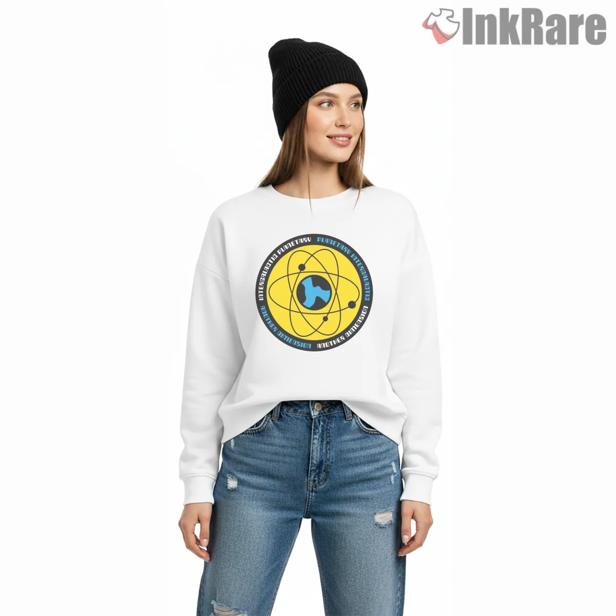 Intergalactic Planetary Beasties Atomic Emblem Shirt Intergalactic Planetary Beasties Atomic Emblem Shirt on graphic shirt for women graphic tee