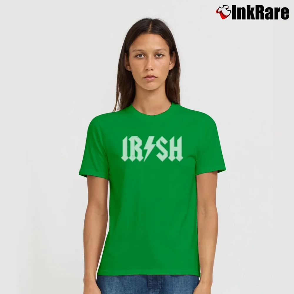 Women’s Irish ACDC T-Shirt in irish green | Soft, Flattering Fit