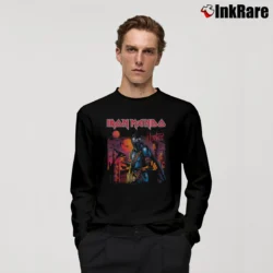 Men’s Iron Mando Mandalorian Long-Sleeve Shirt in black | Sleek, Lightweight, Year-Round Wear