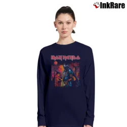 Women’s Iron Mando Mandalorian Long-Sleeve Top in navy | Sleek, Versatile, All-Season