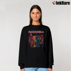 Women’s Iron Mando Mandalorian Relaxed Sweatshirt in black | Soft, Laid-Back Vibe