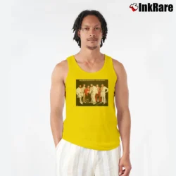 Men’s Isley Brothers Showdown Retro Gift Tank Top in yellow | Breathable, Active-Friendly Design