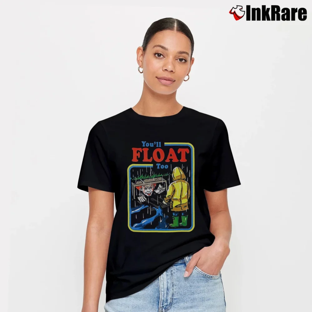 Women’s IT Pennywise You'll Float Too Signature T-Shirt in black | Soft, Flattering Fit