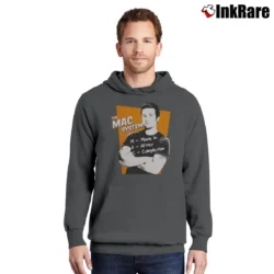 Men’s It's Always Sunny The Mac System Pullover Hoodie in charcoal | Cozy, Durable, Modern Fit