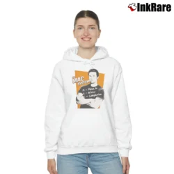 Women’s It's Always Sunny The Mac System Cozy Hoodie in white | Warm, Structured, Stylish