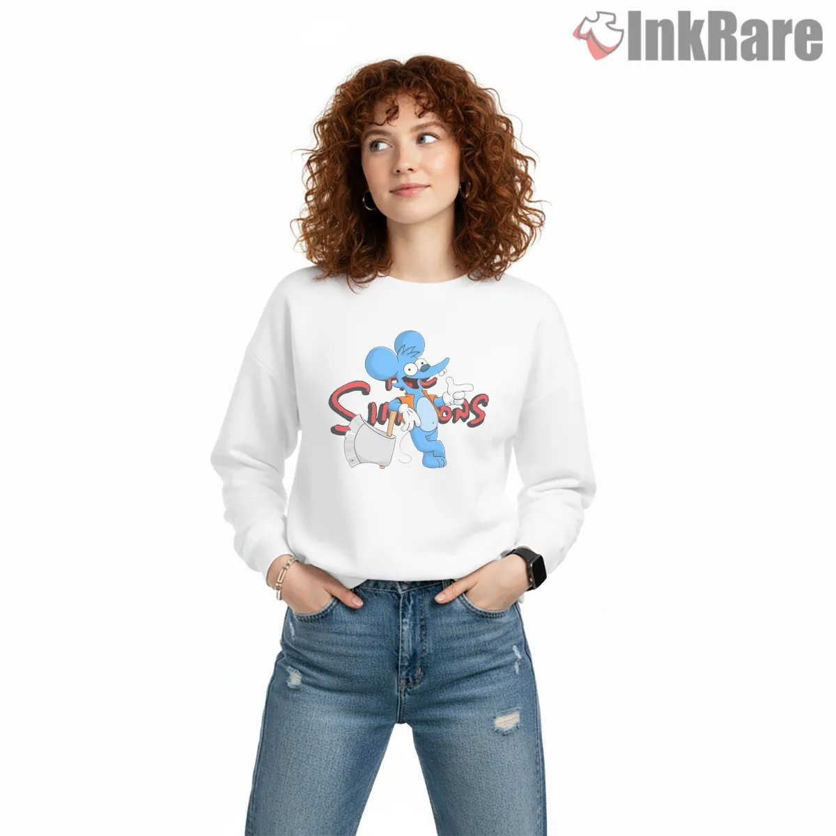 Itchy The Mouse Retro Cartoon Violence Mascot Shirt Itchy The Mouse Retro Cartoon Violence Mascot Shirt on graphic shirt for women graphic tee