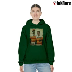 Women’s j.r. richard and nolan ryan houston astros mlb legends baseball fan Cozy Hoodie in forest green | Warm, Structured, Stylish