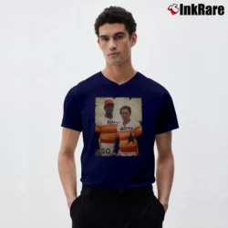 Men’s j.r. richard and nolan ryan houston astros mlb legends baseball fan V-Neck Tee in navy | Sharp, Breathable, Everyday Staple