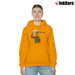 Women’s Jack Johnson Soft Cotton Graphic Cozy Hoodie in orange | Warm, Structured, Stylish