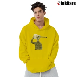 Men’s Jack Johnson Soft Cotton Graphic Pullover Hoodie in yellow | Cozy, Durable, Modern Fit