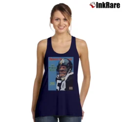 Women’s jack lambert man of steel pittsburgh steelers legend football fan Tank Top in navy | Lightweight, Movement-Friendly