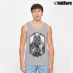 Men’s Jackremix Advanced Dungeons And Dragons Lich Tank Top in sport grey | Breathable, Active-Friendly Design