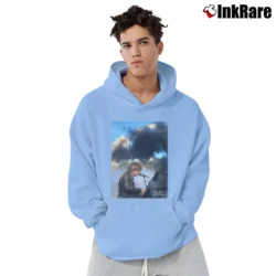 Men’s Jackson Browne Sky Blue Pullover Hoodie in light blue | Cozy, Durable, Modern Fit