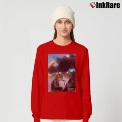 Women’s Jackson Browne Sky Blue Long-Sleeve Top in red | Sleek, Versatile, All-Season