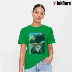 Women’s Jackson Browne Sky Blue Signature T-Shirt in irish green | Soft, Flattering Fit