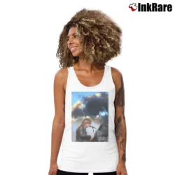 Women’s Jackson Browne Sky Blue Tank Top in white | Lightweight, Movement-Friendly