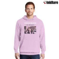 Men’s Jackson Browne The Pretender Pullover Hoodie in light pink | Cozy, Durable, Modern Fit