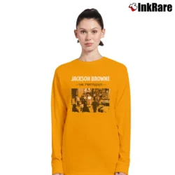 Women’s Jackson Browne The Pretender Long-Sleeve Top in orange | Sleek, Versatile, All-Season