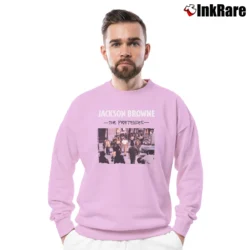Men’s Jackson Browne The Pretender Crewneck Sweatshirt in light pink | Cozy Fabric, Clean Style