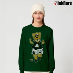 Women’s Jacksonville Jaguars Preschool Mascot Long-Sleeve Top in forest green | Sleek, Versatile, All-Season
