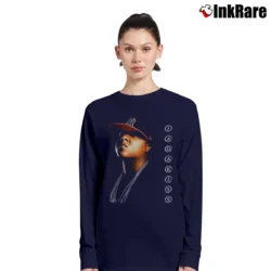 Women’s Jadakiss Rap Hip Hop Bandit Long-Sleeve Top in navy | Sleek, Versatile, All-Season