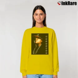 Women’s Jadakiss Rap Hip Hop Bandit Relaxed Sweatshirt in yellow | Soft, Laid-Back Vibe