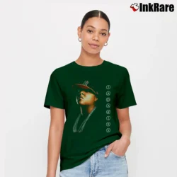 Women’s Jadakiss Rap Hip Hop Bandit Signature T-Shirt in forest green | Soft, Flattering Fit
