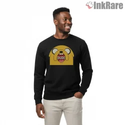 Jake Dude Quote Face Close Up Cartoon Shirt on graphic shirt for men graphic tee