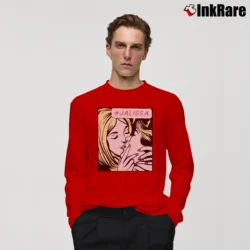 Men’s Jake Paul Jalissa Long-Sleeve Shirt in red | Sleek, Lightweight, Year-Round Wear