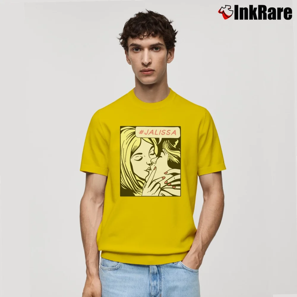 Men’s Jake Paul Jalissa Classic T-Shirt in yellow | Soft, Breathable Everyday Wear