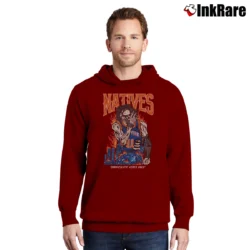 Men’s jalen brunson natives basketball star new york fan Pullover Hoodie in maroon | Cozy, Durable, Modern Fit