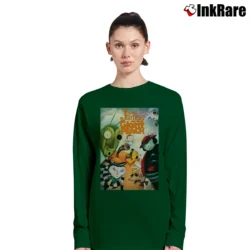 Women’s James And The Giant Peach Poster Long-Sleeve Top in forest green | Sleek, Versatile, All-Season