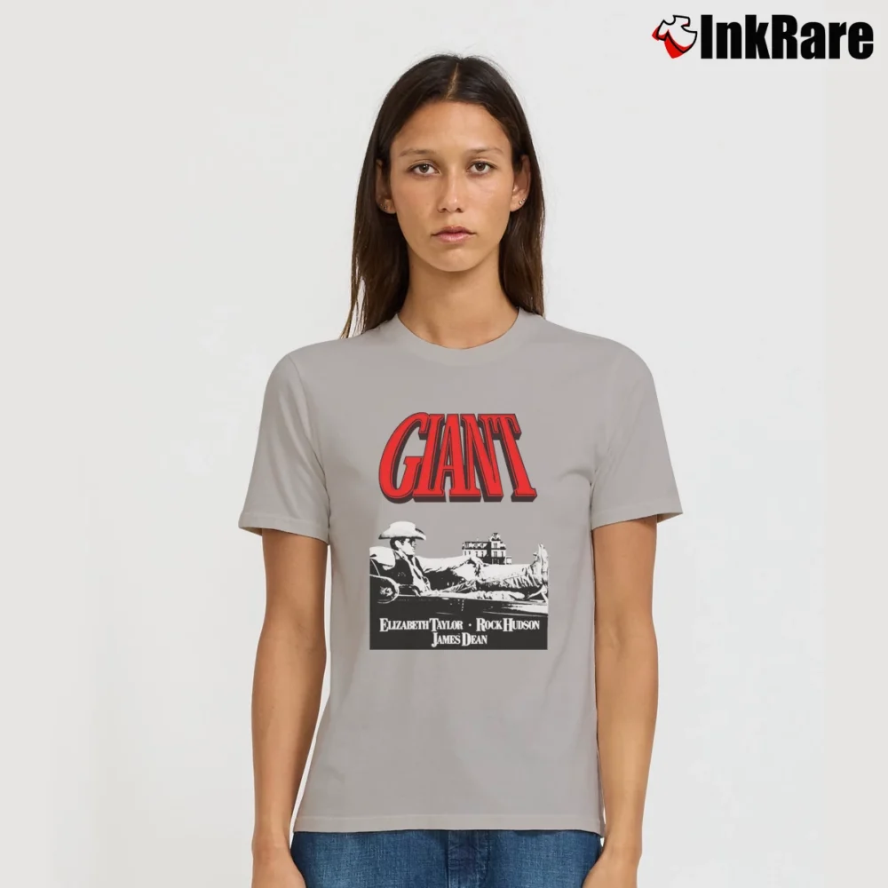 Women’s James Dean Giant T-Shirt in sport grey | Soft, Flattering Fit