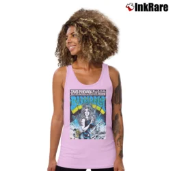Women’s Jane Fonda Barbarella Poster 1968 Tank Top in light pink | Lightweight, Movement-Friendly