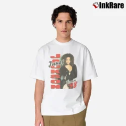 Men’s Janet Jackson Feat Usher 1998 Tour Classic T-Shirt in white | Soft, Breathable Everyday Wear