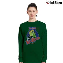 Women’s Japan Reed Rock Classic Band Long-Sleeve Top in forest green | Sleek, Versatile, All-Season