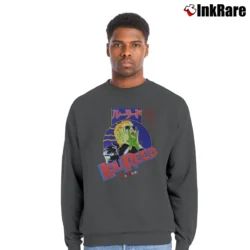 Men’s Japan Reed Rock Classic Band Crewneck Sweatshirt in charcoal | Cozy Fabric, Clean Style