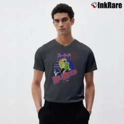 Men’s Japan Reed Rock Classic Band V-Neck Tee in charcoal | Sharp, Breathable, Everyday Staple