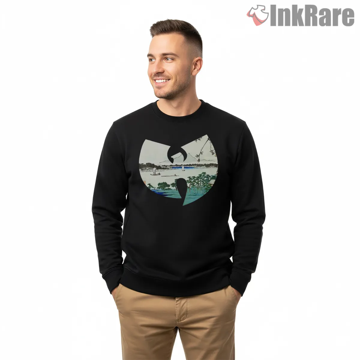Japanese Landscape Wu Tang Logo Vintage Shirt Japanese Landscape Wu Tang Logo Vintage Shirt on graphic shirt for men graphic tee