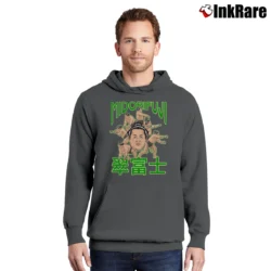 Men’s japanese sumo wrestler midorifuji kazunari for Sumo Fans Pullover Hoodie in charcoal | Cozy, Durable, Modern Fit