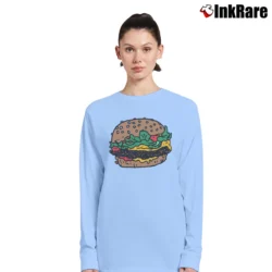 Women’s Jason Polan Graphic Long-Sleeve Top in light blue | Sleek, Versatile, All-Season