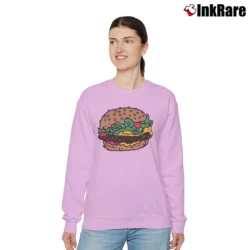 Women’s Jason Polan Graphic Relaxed Sweatshirt in light pink | Soft, Laid-Back Vibe