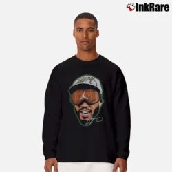 Men’s jayson tatum vintage for NBA and Celtics Fans Long-Sleeve Shirt in black | Sleek, Lightweight, Year-Round Wear