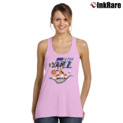 Women’s Jazz Basketball Player Mickey Mouse Tank Top in light pink | Lightweight, Movement-Friendly