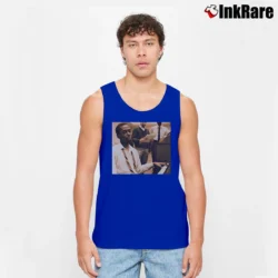 Men’s Jazz Pianist Bobby Timmons Tank Top in royal blue | Breathable, Active-Friendly Design