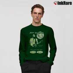 Men’s Jeff Buckley Fleece And Firkin Long-Sleeve Shirt in forest green | Sleek, Lightweight, Year-Round Wear