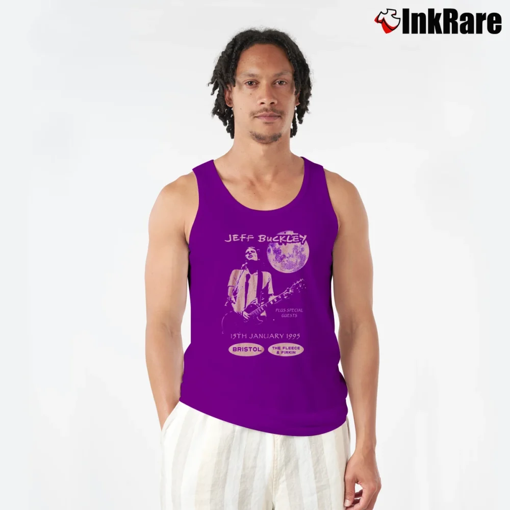 Men’s Jeff Buckley Fleece And Firkin Tank Top in purple | Breathable, Active-Friendly Design