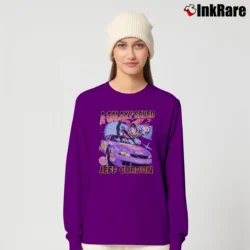 Women’s Jeff Gordon NASCAR x Superman Racing Long-Sleeve Top in purple | Sleek, Versatile, All-Season