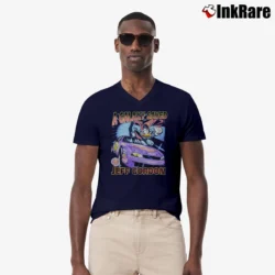 Men’s Jeff Gordon NASCAR x Superman Racing V-Neck Tee in navy | Sharp, Breathable, Everyday Staple