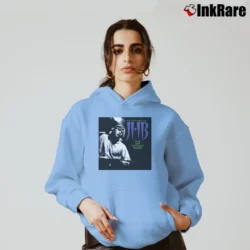 Women’s Jeff Healey Band Tour Cozy Hoodie in light blue | Warm, Structured, Stylish